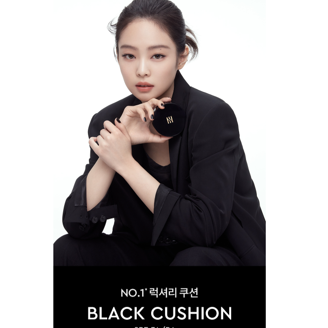 [Jennie Pick] HERA BLACK CUSHION SPF 34 / PA++ 15g x 2 (8 Colors)