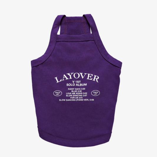 【预购】Layover宠物T恤（Layover）（紫色）