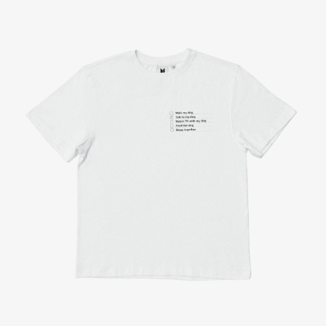 【预购】Layover S/S T恤（清单）（白色）