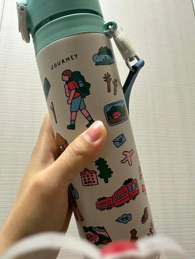 [Thermos X Zero Per Zero] Strap One Touch Tumbler 550ml