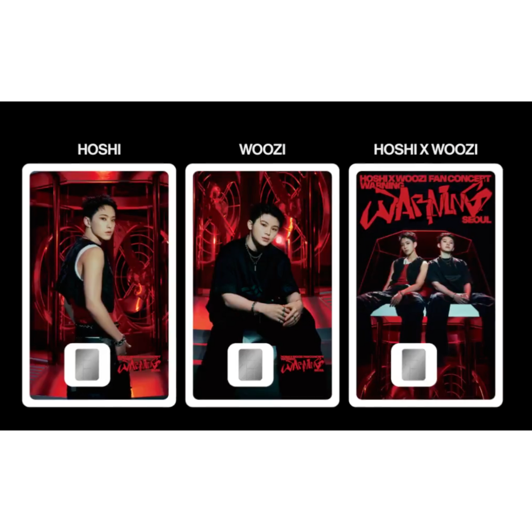HOSHI X WOOZI FAN CONCERT [WARNING] - SEOUL” Special Theme Cards