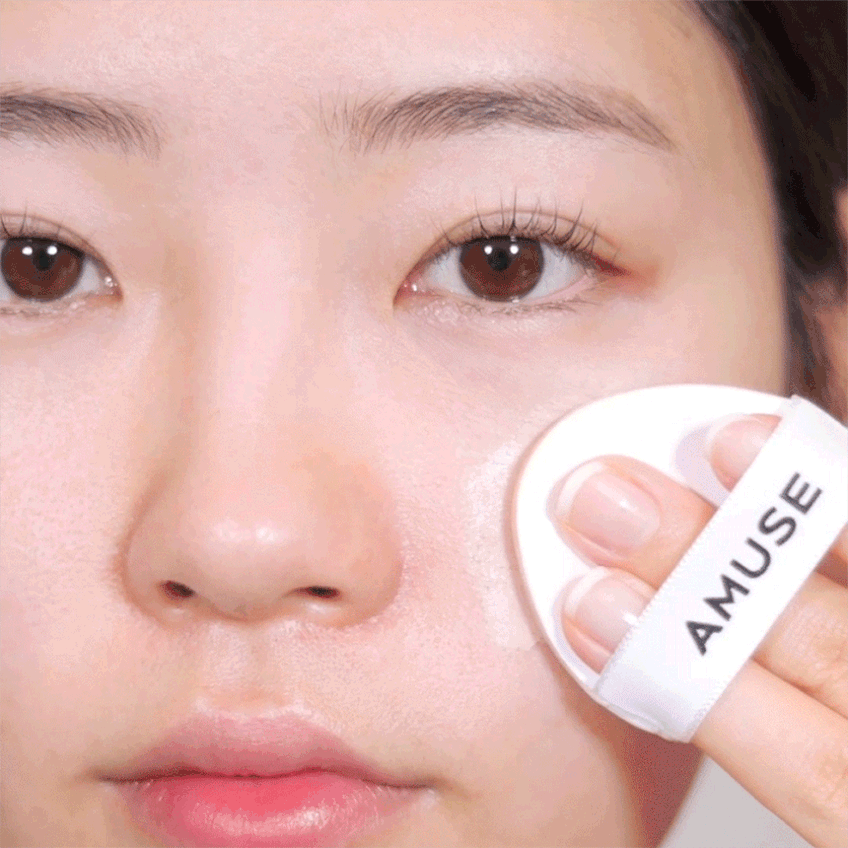 [Monchhichi Collaboration] Amuse Ceramic Skin Perfector Cushion (Refill + Monchhichi Hair Sheet)