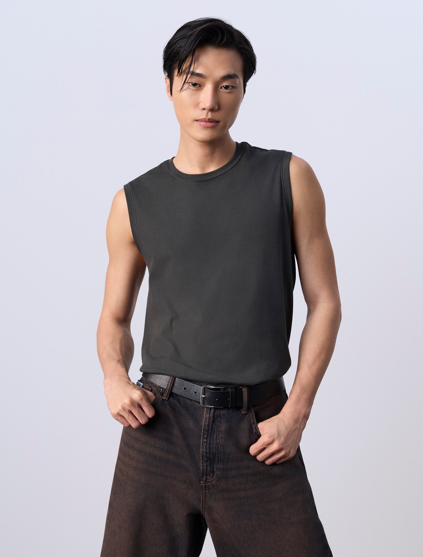 Jung Kook for Calvin Klein Men's Heritage Cotton Tank Top