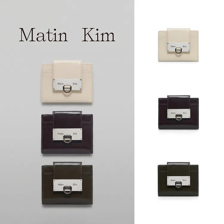 Matin Kim MATIN ARCH RING FLAP WALLET