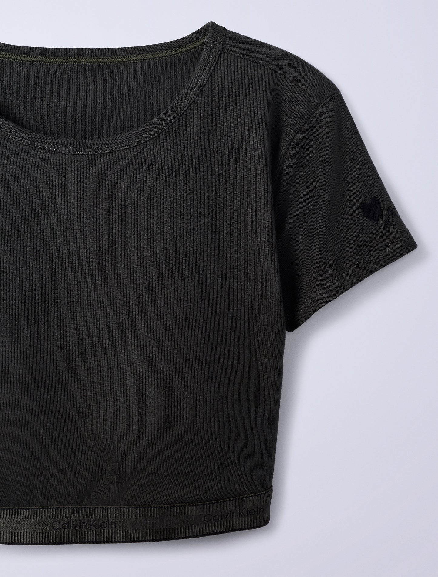 Jung Kook for Calvin Klein Heritage Cotton Lightly Lined T-Shirt Bralette