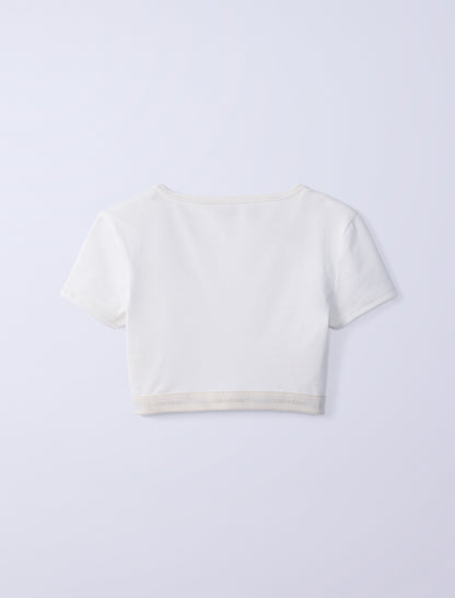 Jung Kook for Calvin Klein Heritage Cotton Lightly Lined T-Shirt Bralette