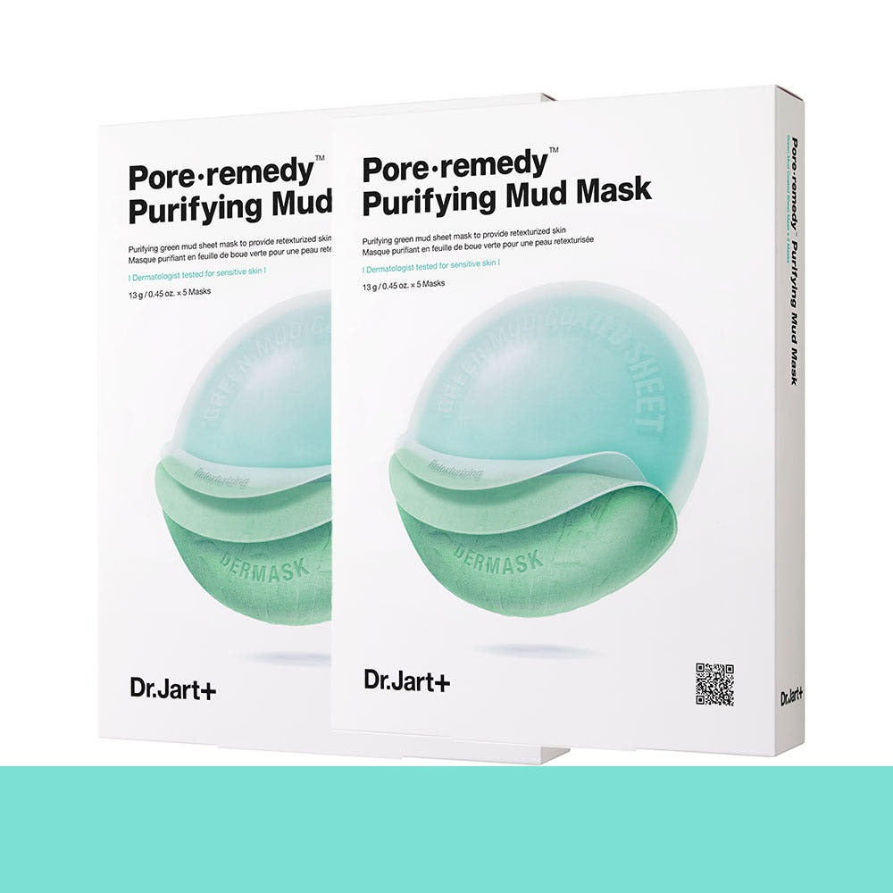 Dr.Jart+ Pore·Remedy Purifying Mud Face Mask (1/ 5/ 10 pieces)