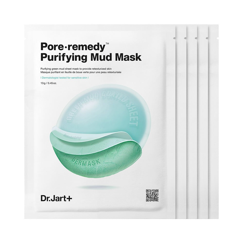 Dr.Jart+ Pore·Remedy Purifying Mud Face Mask (1/ 5/ 10 pieces)