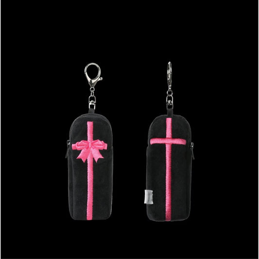 Squid Games 3 Caple Pink Ribbon Lip Pouch Official Goods
