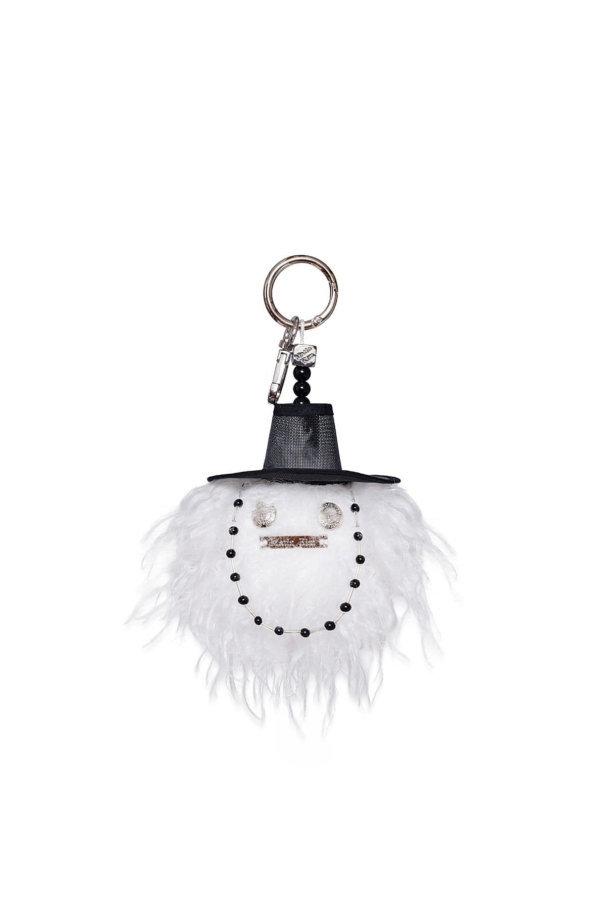 Matin Kim x MU:DS Oddball Gat Fur Keyring Black