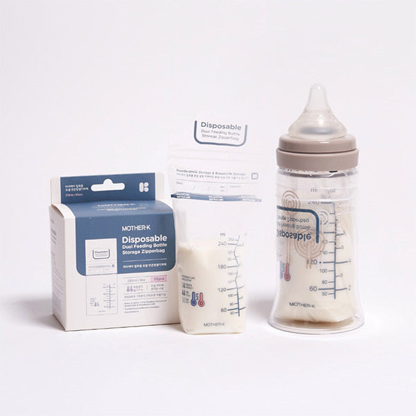 MOTHER-K Ecozen disposable bottle feeding set