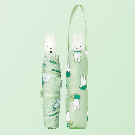 Osulloc x Miffy sun and rain umbrella with carrying pouch
