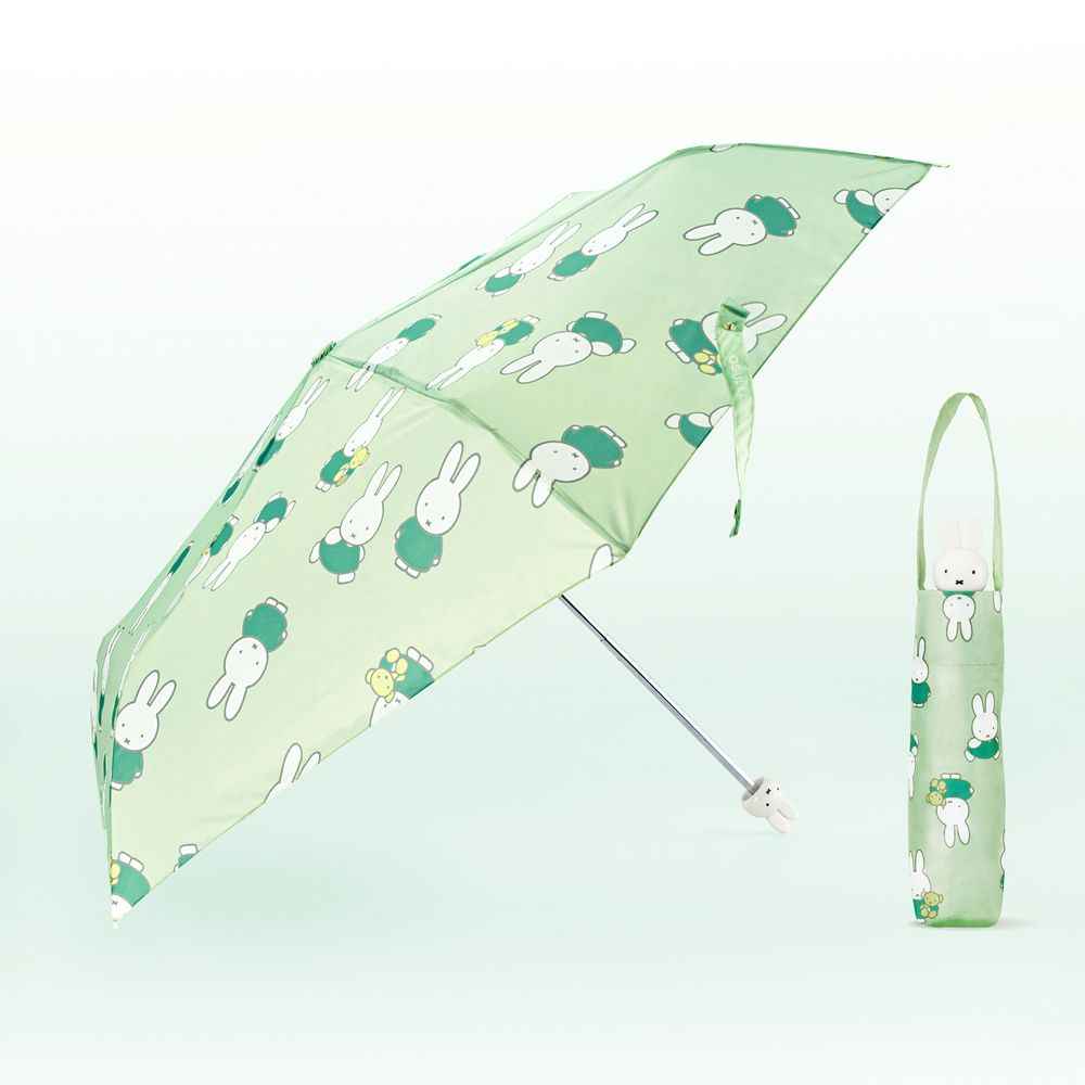 Open Osulloc x Miffy umbrella and matching pouch