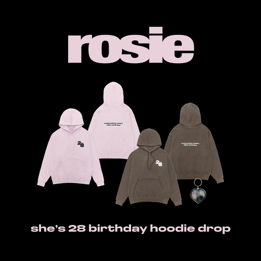 [Pre-order] Blackpink ROSÉ 'she's 28' hoodie