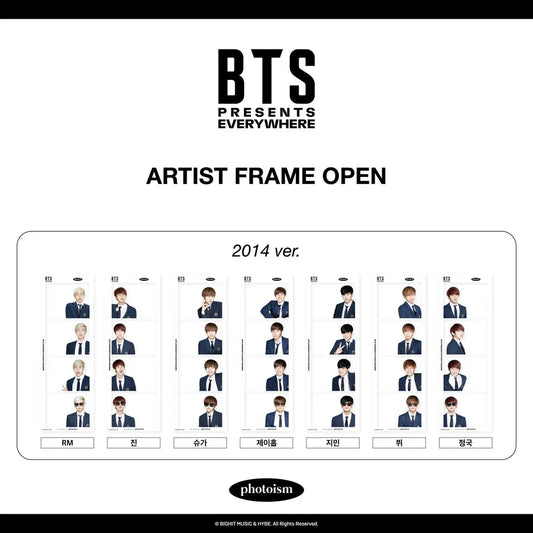 BTS Photoism 4cut photo 2014~2023 Ver. / In the Seom Ver.