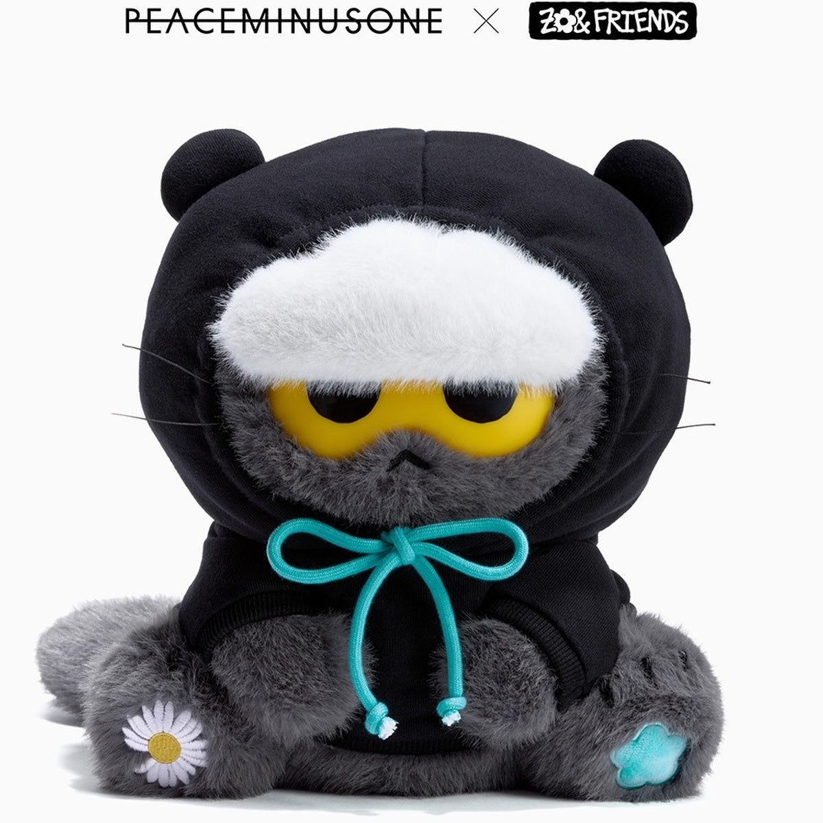 PEACEMINUSONE x ZO&FRIENDS ZOA Medium Plush product image on white background