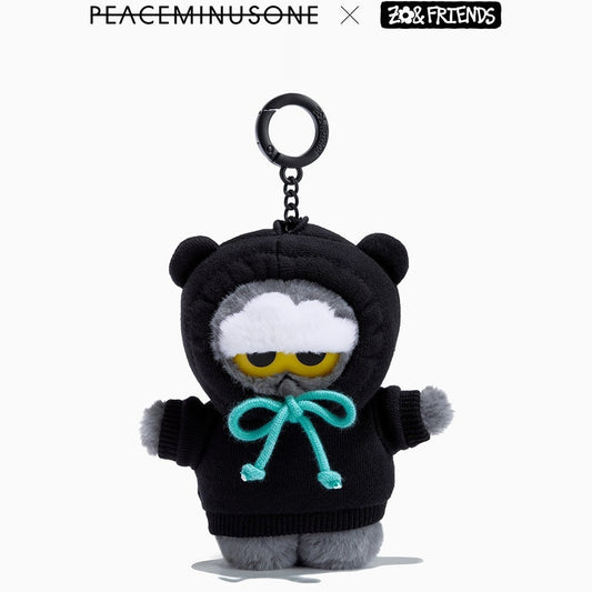 PEACEMINUSONE x ZO&FRIENDS ZOA Plush Keyring product image on white background