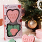 Round Around Joyful Bubble Bath Bomb Duo Gift Set (Sweet Wish + Merry Mistletoe)