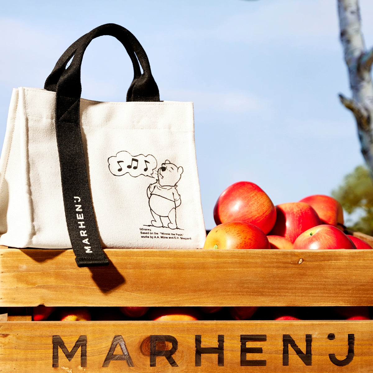 Marhen: J x Disney Winnie the Pooh Rico Mini Bag Ivory