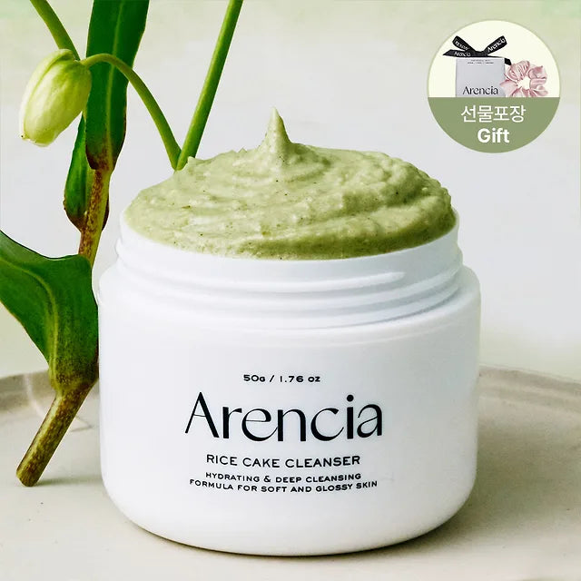 [Gift Wrapping] Arencia Premium Rice Soap Cleanser 50g (Free Hair Scrunchie)
