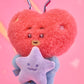 BT21 The Journey Purple Star Doll Keychain