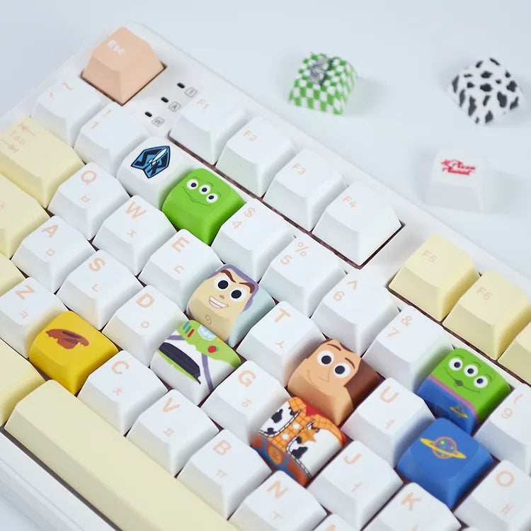 Toy Story Square Keycap Keyring