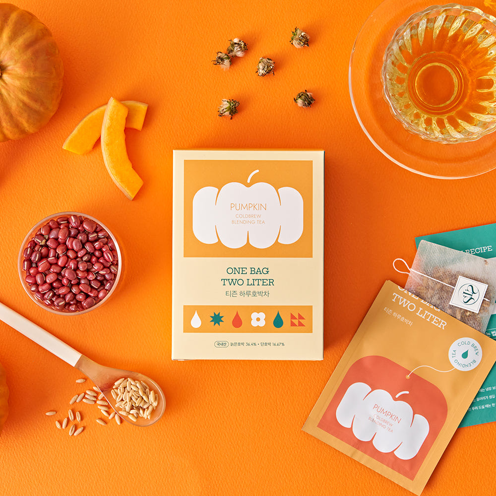 Taeson Haru Pumpkin Tea Coldbrew (10 teabags/box)