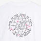 IU x New Balance Flower Gloves Graphic Short Sleeve T-shirt White(Semi Over Fit)