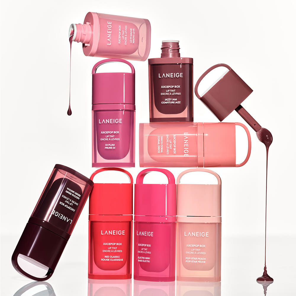 Laneige Juice Pop Box Lip Tint + Pouch