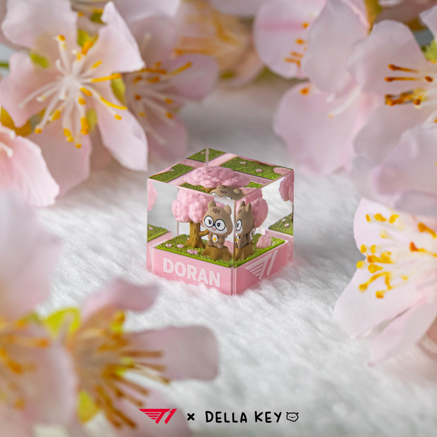 [Pre-Order] Animal Friends Artisan Keycap - Blossom Edition