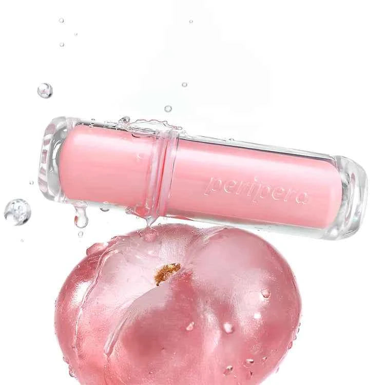 [Cake Gift Wrapping] Peripera Mood Gloy Tint 26 AD + Tok Blush Keycap + [Gift] Cake Keycap & Candle