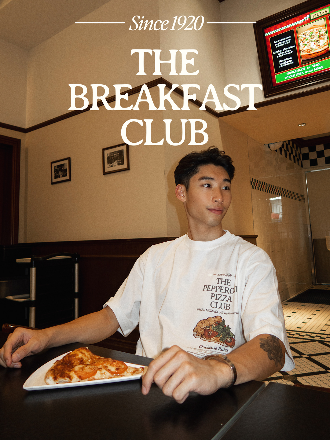 1950'S RETRO DINERS The Breakfast Club Oversized Streetwear Fit