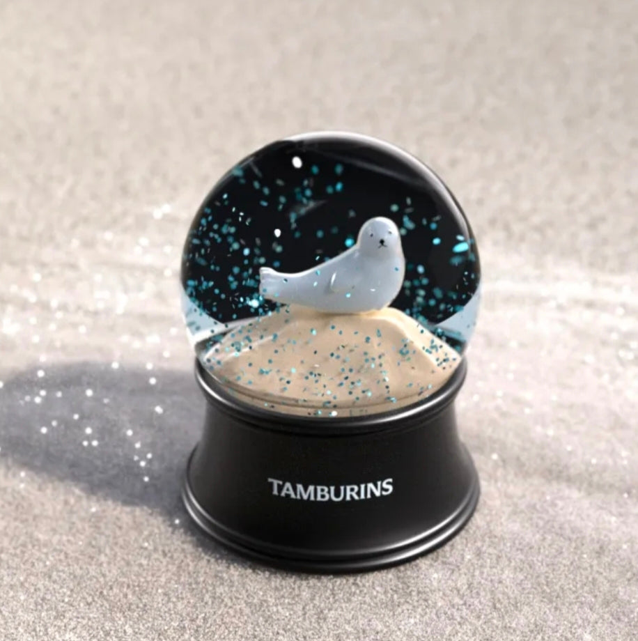 Tamburins Perfume Balm Blue Hinoki 6.5g Free Seal Sand Dome Ball