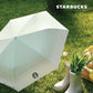 [Starbucks] Daily Cream Beige 3-tier Umbrella