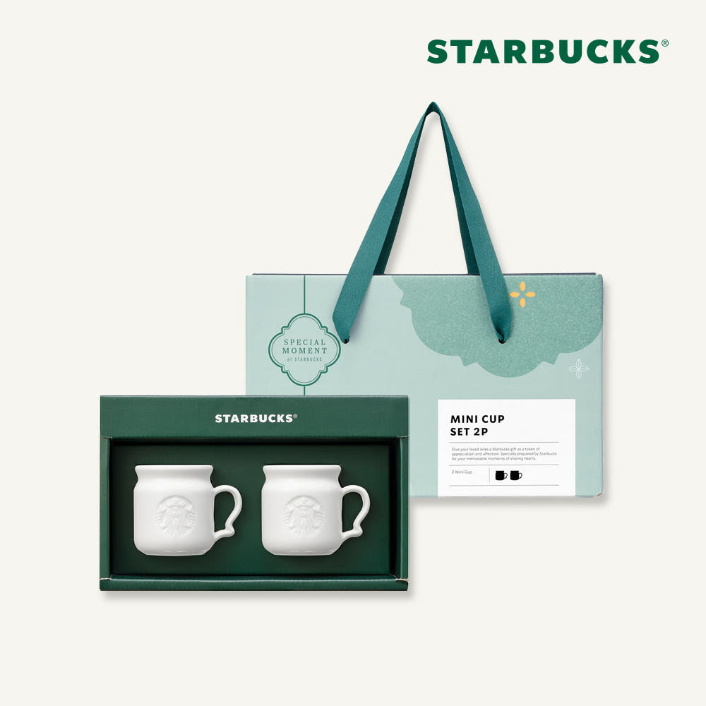 [Starbucks] [Snow Gift] Mujagi Mini Cup Set (2P)