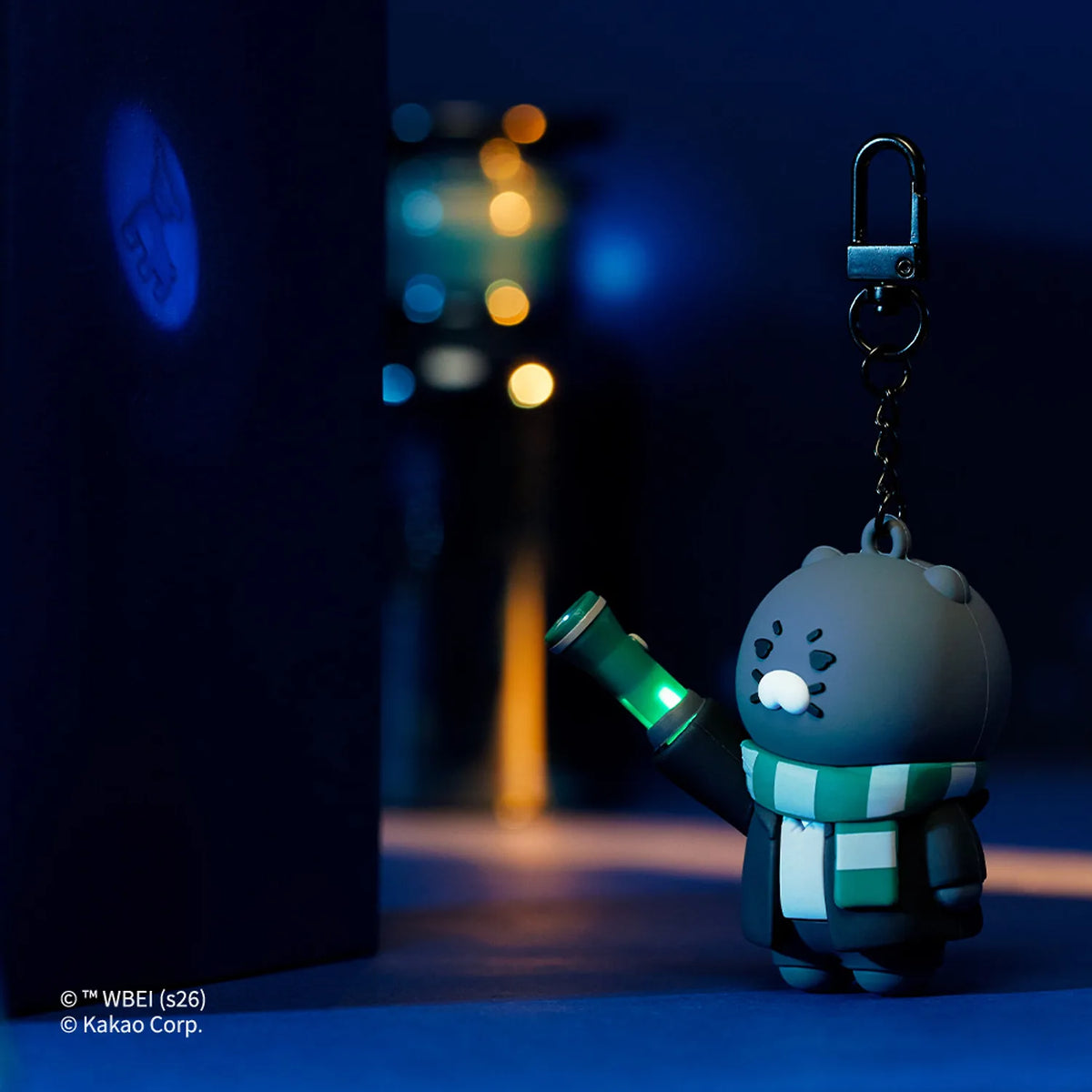 Harry Potter X Kakao Friend Patronus Laser Beam Figure Keyring