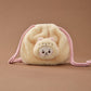 BT21 More Fluffy Face Doll String Pouch