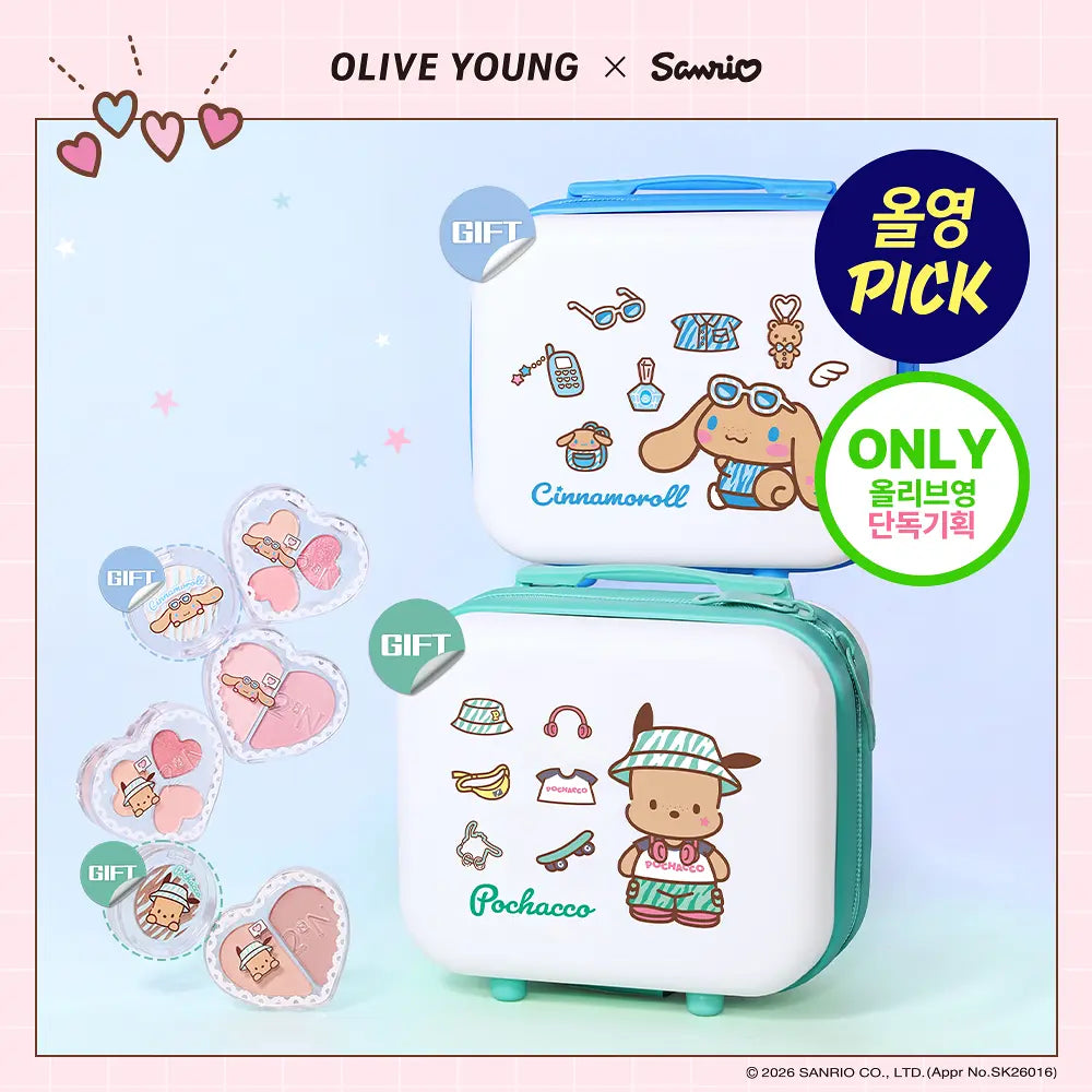 2AN x Sanrio Love Pocket Makeup Kit