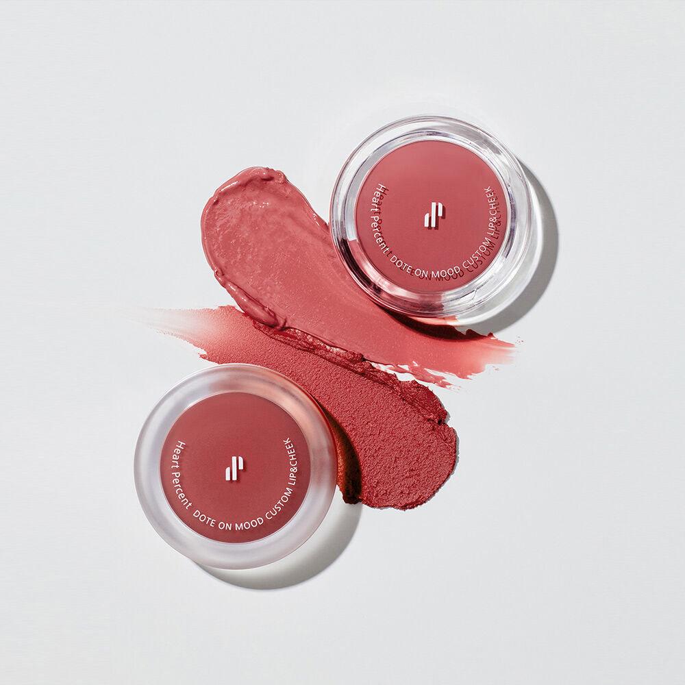 Heart Percent Dot On Mood Custom Lip & Cheek 7colors