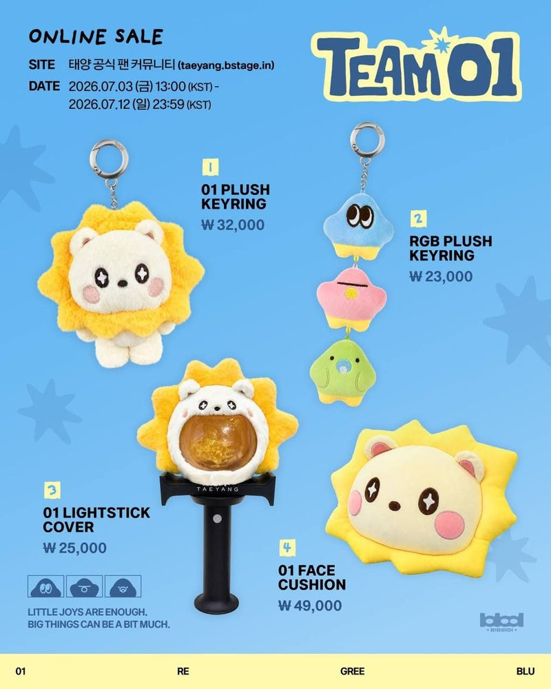 Big Bang Taeyang Team 01 MD [Pre order]