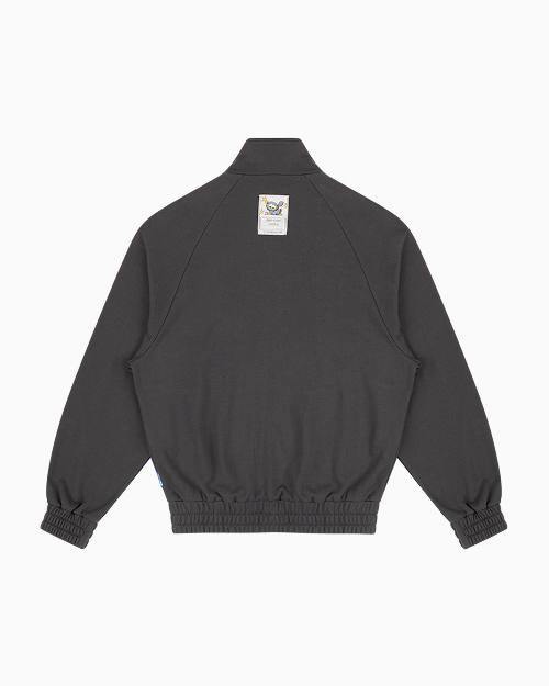Converse x Zo&friends Oversized Zip up Hoodie Black
