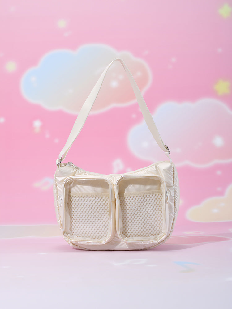 BT21 X COLLER CLEAR POCKET MULTI CROSS BAG BEYOND THE JOURNEY