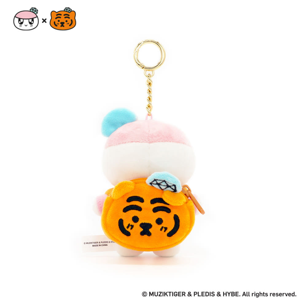 SEVENTEEN Bongbong x Mujik Tiger Keyholder Doll Keyring