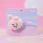 BT21 PLUSH BADGE BEYOND THE JOURNEY