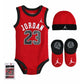 Nike Kids Jordan Baby Bodysuit Set Hat + Socks (for ~ 6 months baby)