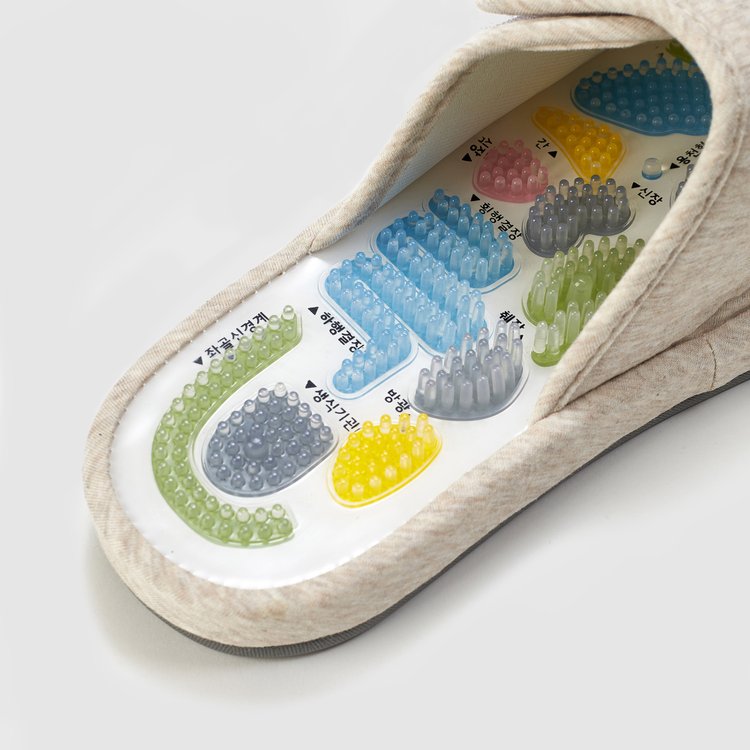 JAJU Acupressure Living Room Shoes ( 250~270mm ) JHope Pick!