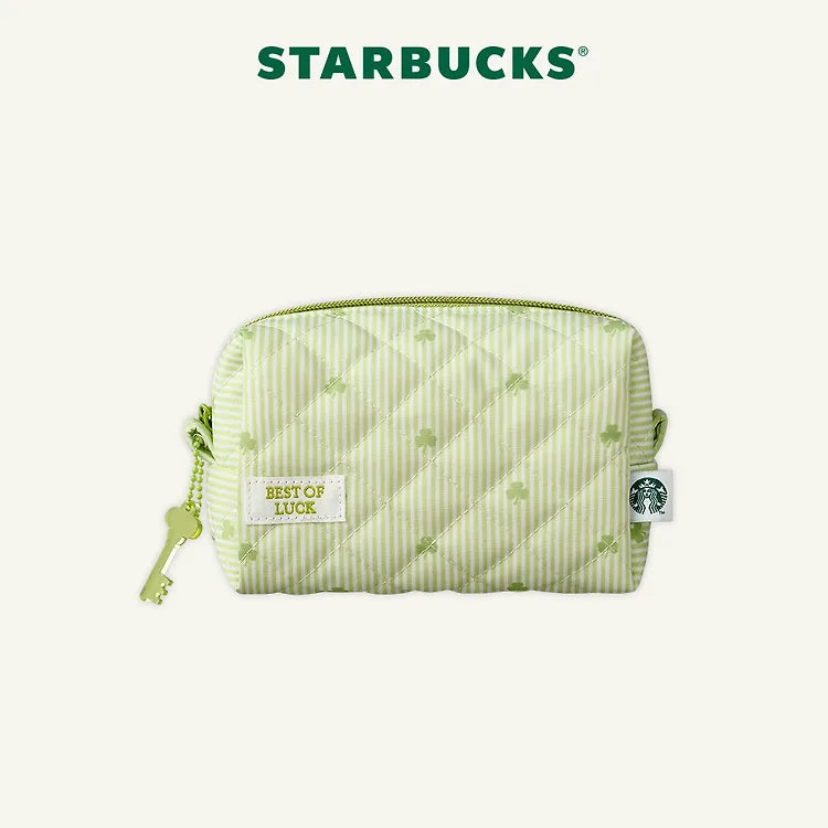 Best of Luck Pouch Green or Pink (Light Gift/Cute/Cheering Gift)
