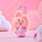 BT21 The Journey Purple Star Doll Keychain