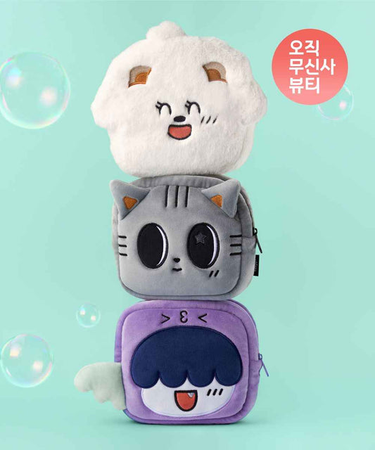 Whizzy x PPULBATU Square Face Pouch