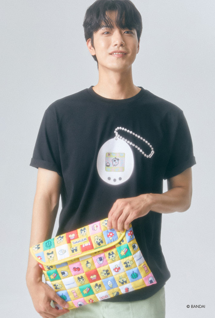 ★ SPAO★ Tamagotchi short sleeve pajamas BLUE SPPPF38U03 Copy) [Tamagotchi x Spao] Short Sleeve Pajamas | Kgifts.shop